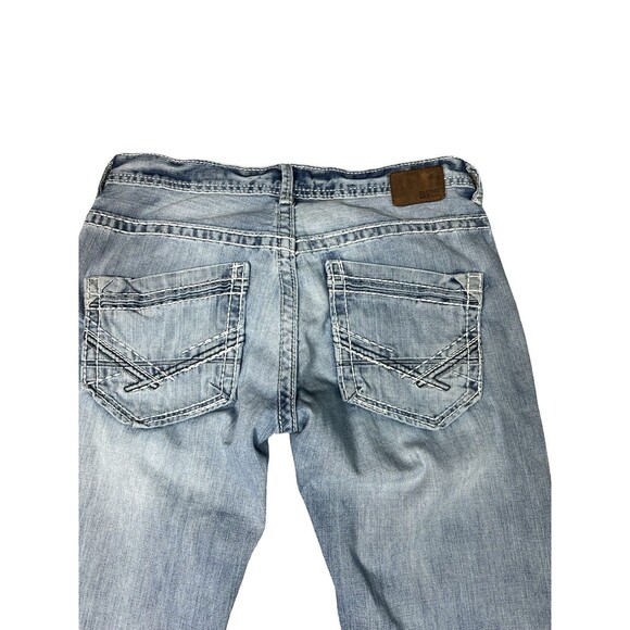 BKE Carter Men's Jeans 32XL Tall (32x36) Straight Light Wash Denim Stretch - Picture 9 of 11